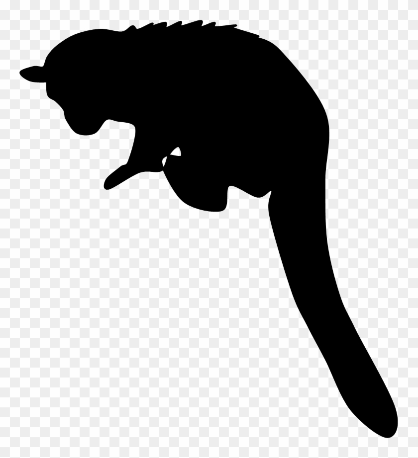 Man Silhouette Clip Art Download - Kinkajou Silhouette #247602