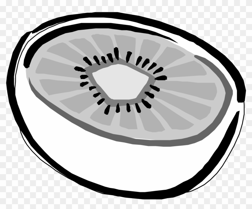 Kiwi Clipart Black And White - Kiwi Art Png #248035