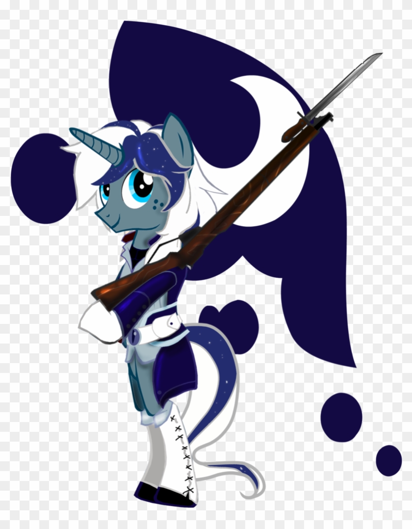 Ye Olde Lunar Rebel Soldier By Anightlypony - Princess Luna Cutie Mark #248830