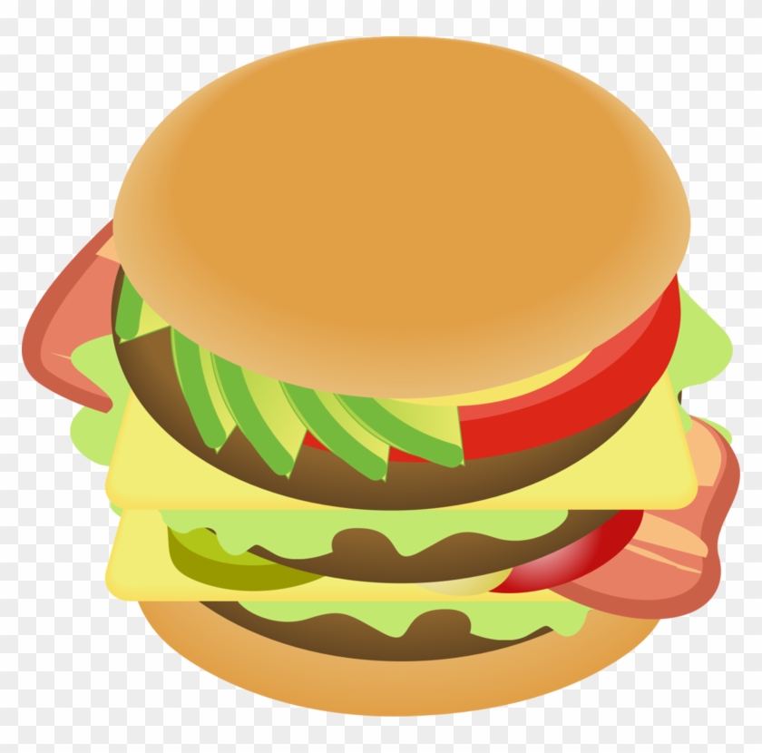 Cheeseburger Hamburger Veggie Burger Bacon Fast Food ハンバーガー イラスト ベクター フリー Free Transparent Png Clipart Images Download