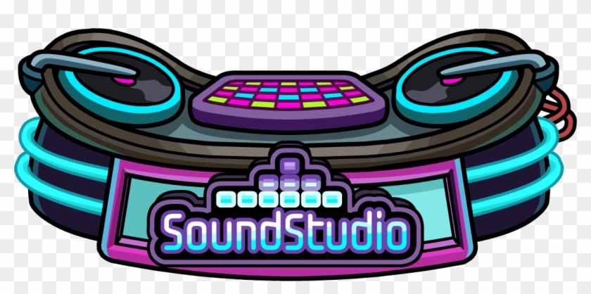 1124 X 507 10 - Club Penguin Dj Furniture #1607453