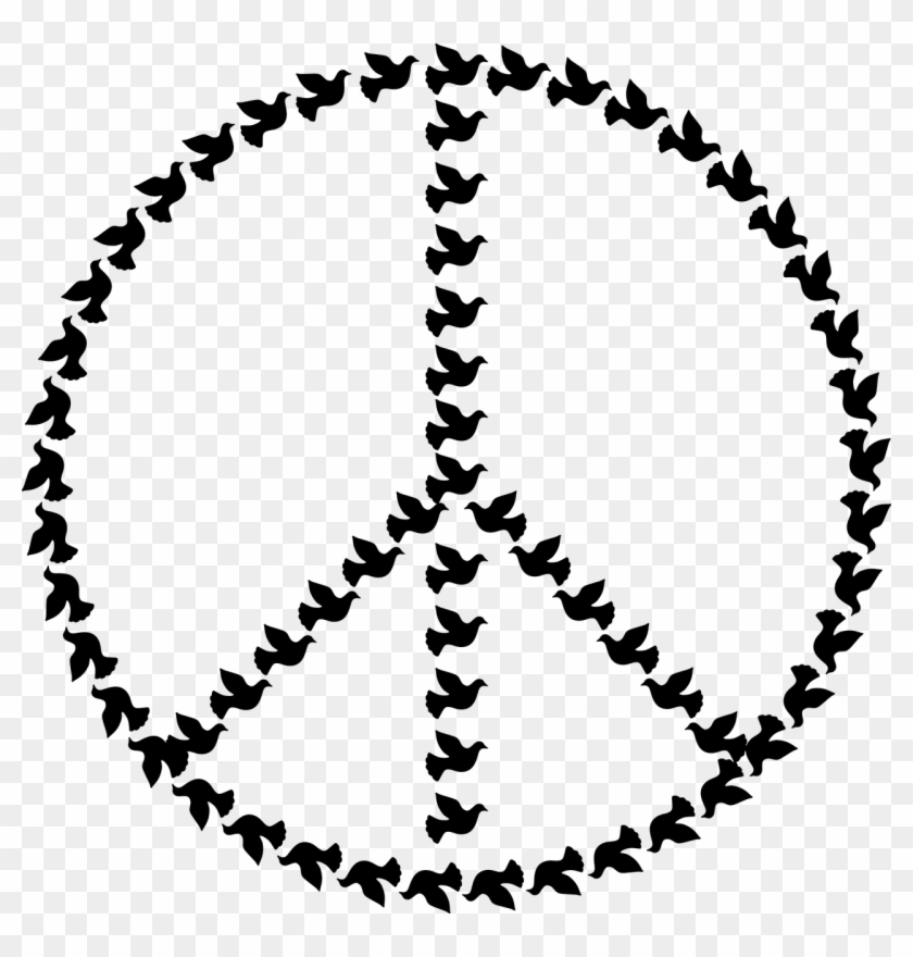 Peace Dove Sign - Love And Peace Symbols #1610324