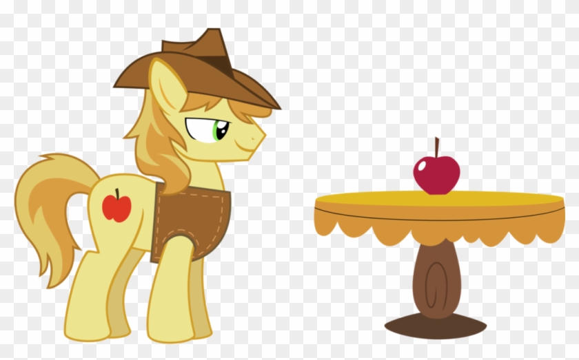 Apple Cart Clipart - Mlp Braeburn #1610579