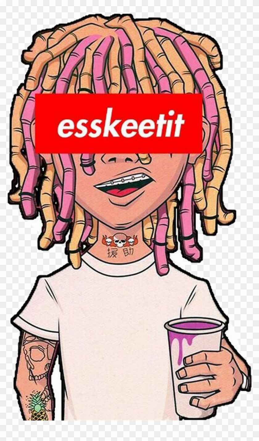 Report Abuse - Lil Pump Esketit Background #1610767