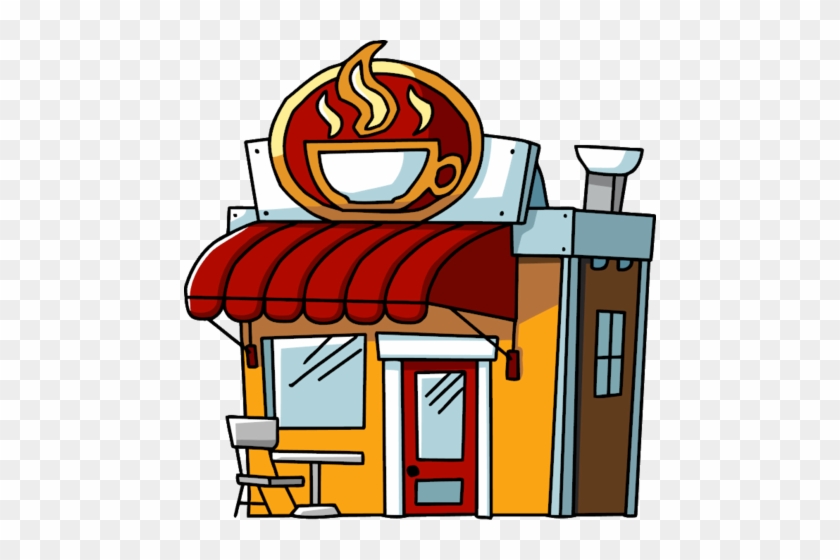 Image Coffee Shoppng Scribblenauts Wiki - Coffee Shop Clipart Png #1613013