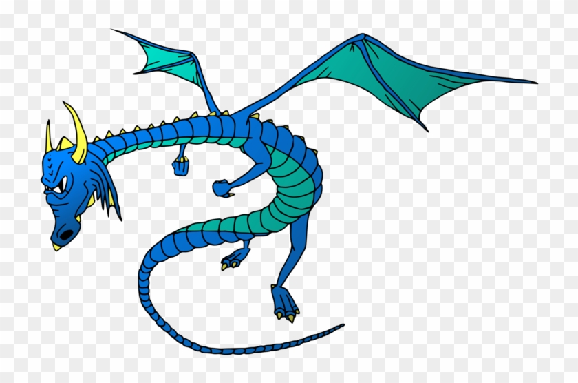 Blue Dragon Blue Dragon, Clip Art, Royalty Free Clipart, - Illustration #1613573