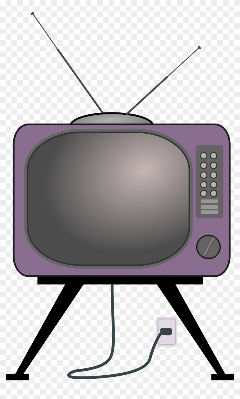 Big Image - Old Tv Clip Art #1614854