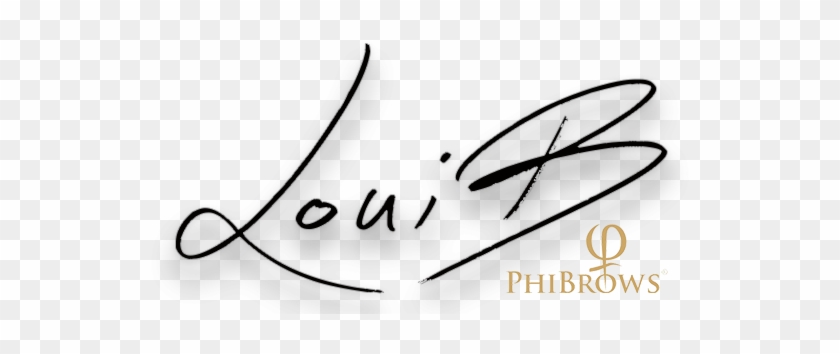 Phibrows Expert Artist Loui B - Calligraphy #1615186