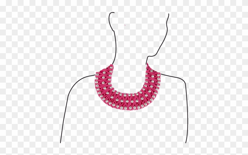 Bib Necklace - Illustration #1615376