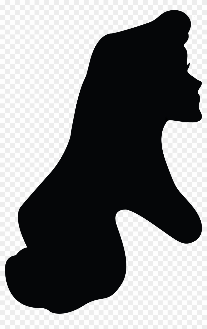 Nose Black M Clip Art Transprent And - Silhouette Sleeping Beauty Clipart #1616852