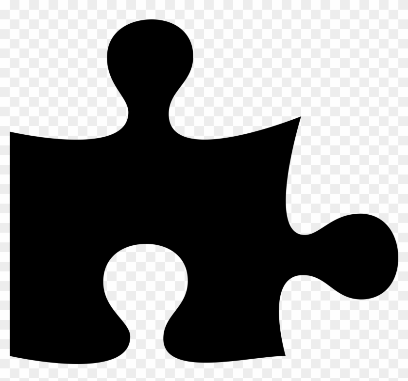 Open - Puzzle Piece Svg #1617070