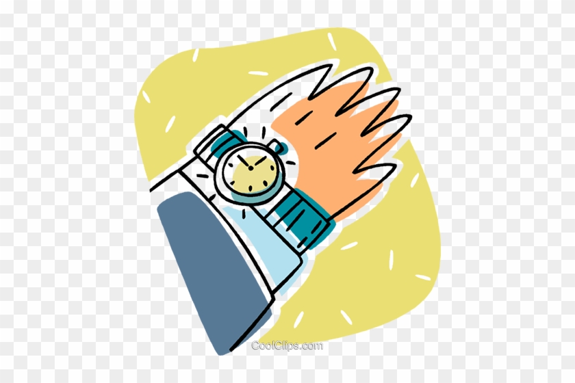 Wristwatch Royalty Free Vector Clip Art Illustration - Wristwatch Royalty Free Vector Clip Art Illustration #1618330