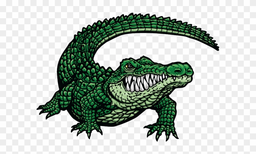 Cartoon Alligator Head #1618652