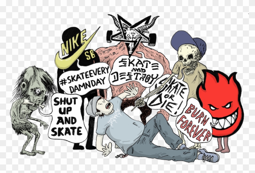 Jenkem Magazine - Spitfire Skate #1618661