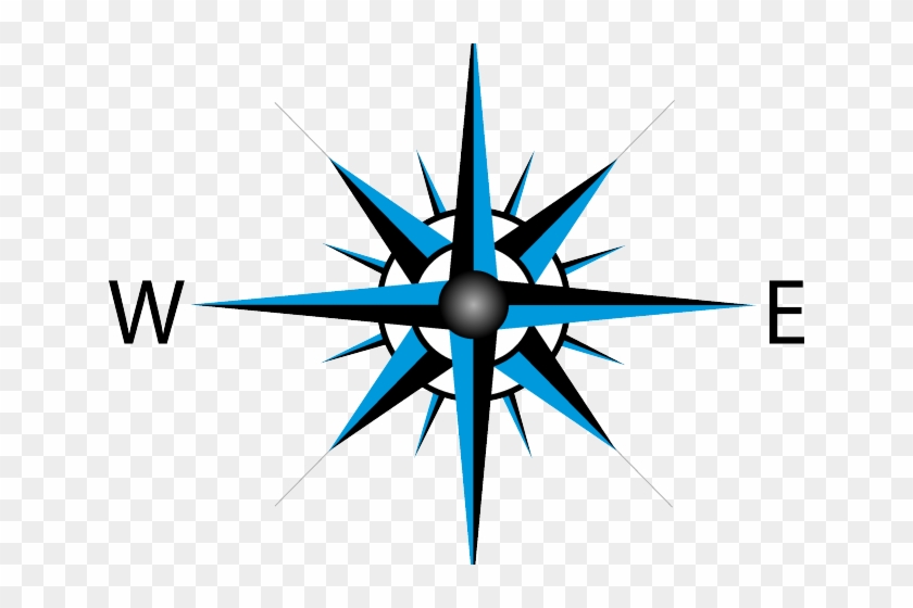 Drawn Compass Compass Rose - Compass #1619009