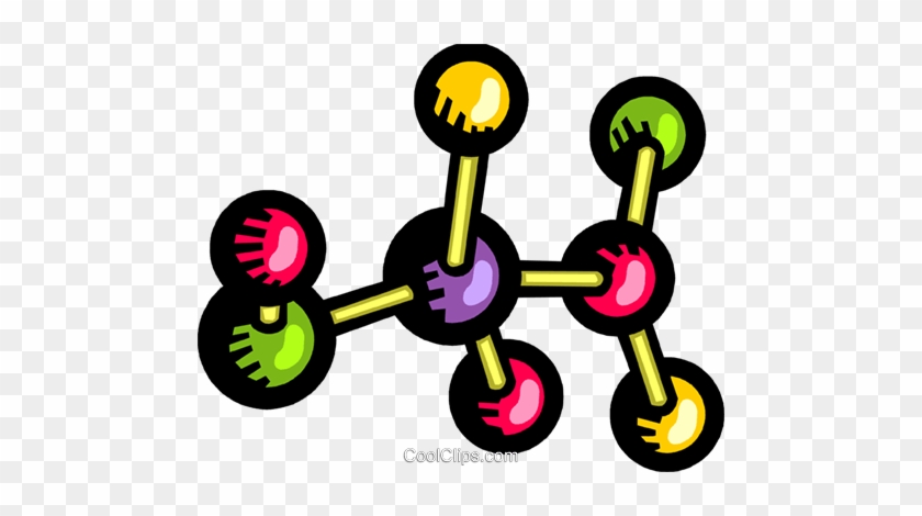 Molecules And Atoms Royalty Free Vector Clip Art Illustration - Molecules And Atoms Royalty Free Vector Clip Art Illustration #1619422