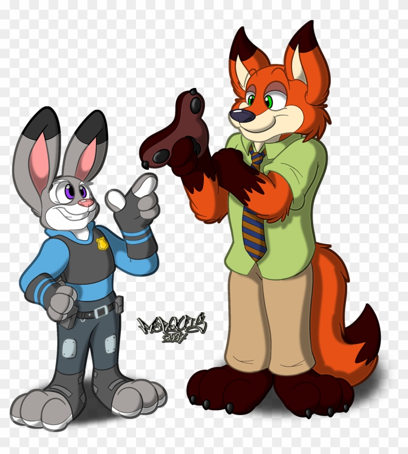 Nick & Judy - Nick Wilde Tickle #1619918