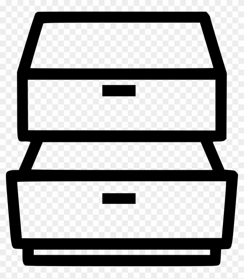 Nightstand Bedroom Furniture Home Comments - Svg Drawers #1620452