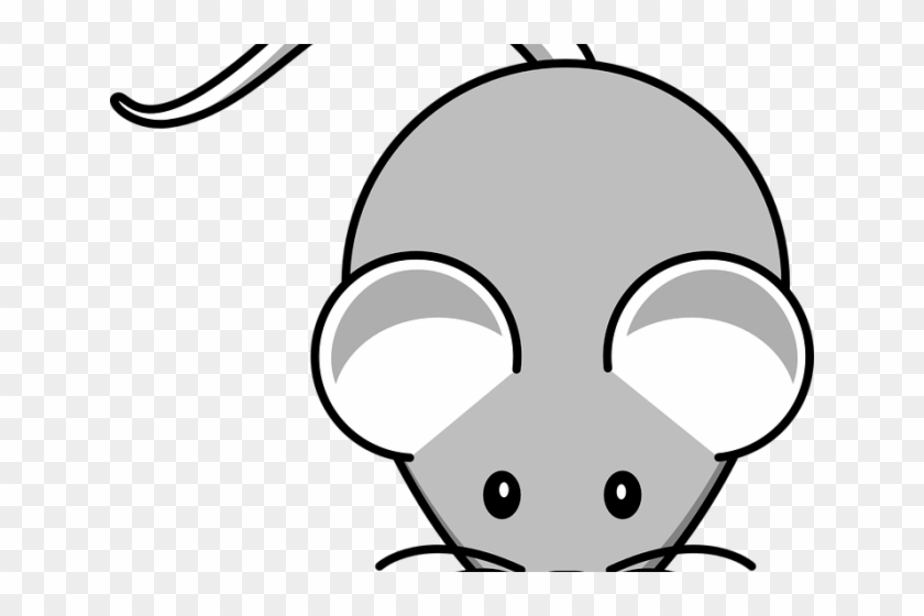 Grey Clipart Rodent - Cute Black And White Cartoon Animals #1621556