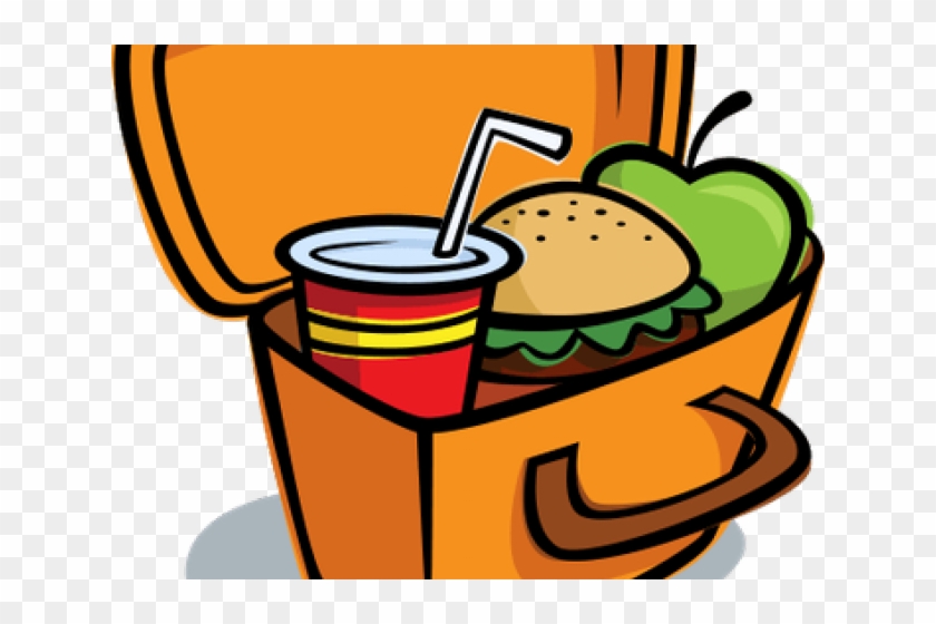 open lunch box clipart