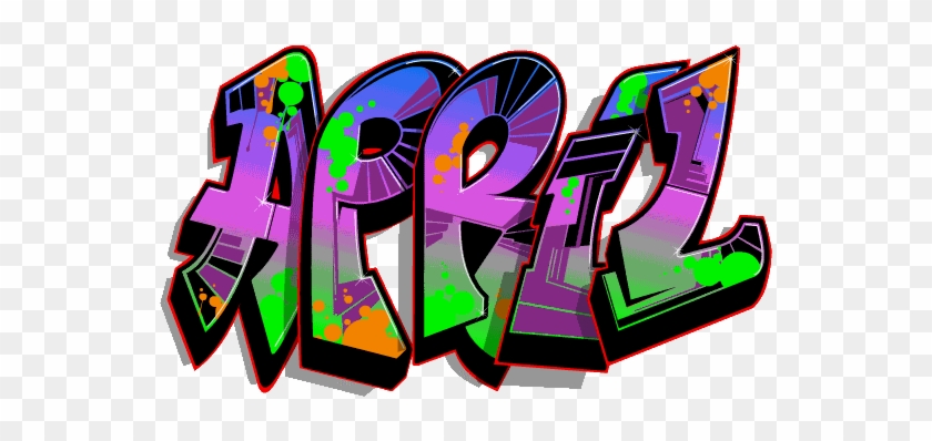 April Graffiti - Http - //fc09 - Deviantart - Net/fs71/f - Graffiti April #1622286