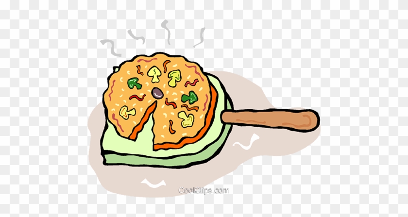 Pizza Royalty Free Vector Clip Art Illustration - Pizza Royalty Free Vector Clip Art Illustration #1623864