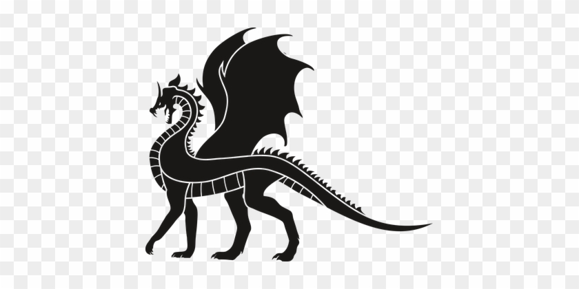 Leg Black And White Clipart - Always Be Yourself Dragon #1624757