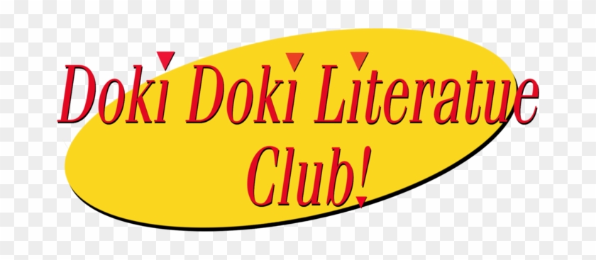 Doki Doki Literatue Club Text Font Yellow - Doki Doki Literatue Club Text Font Yellow #1625257