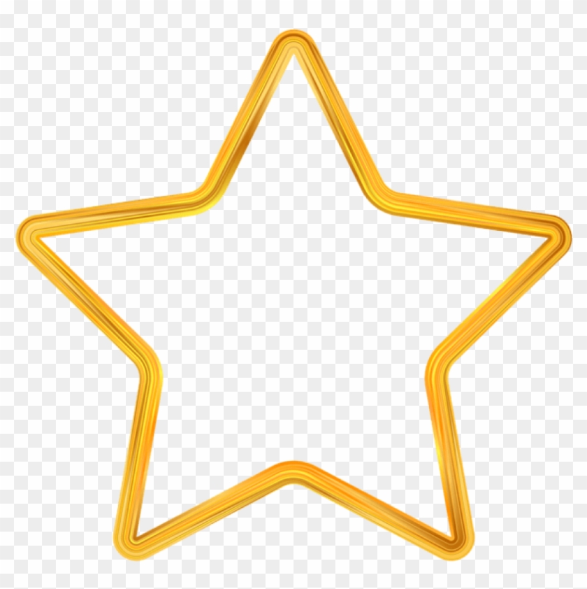 Free Png Download Star Border Frame Clipart Png Photo - Frame Star #1625995