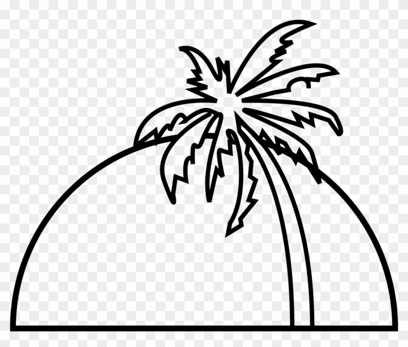 Palm trees tropical Set icon on white background Stock Vector by ©feepic  311415796