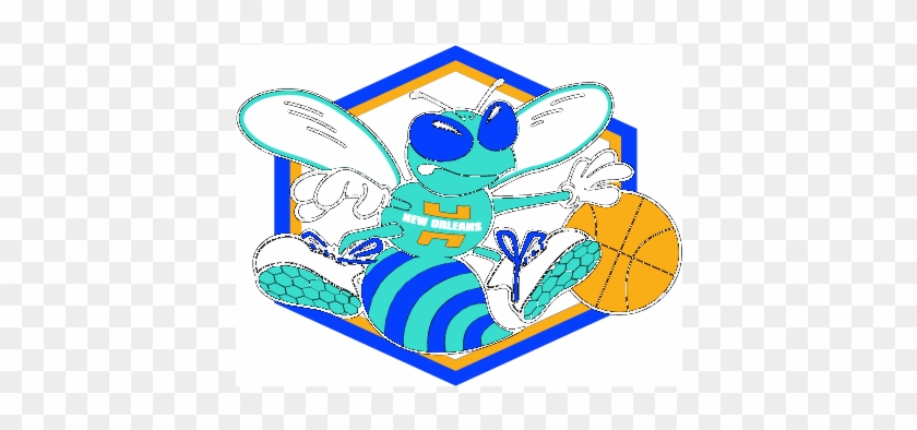 New Orleans Hornets Logos Company Clipartlogocom - Cartoon #1626453