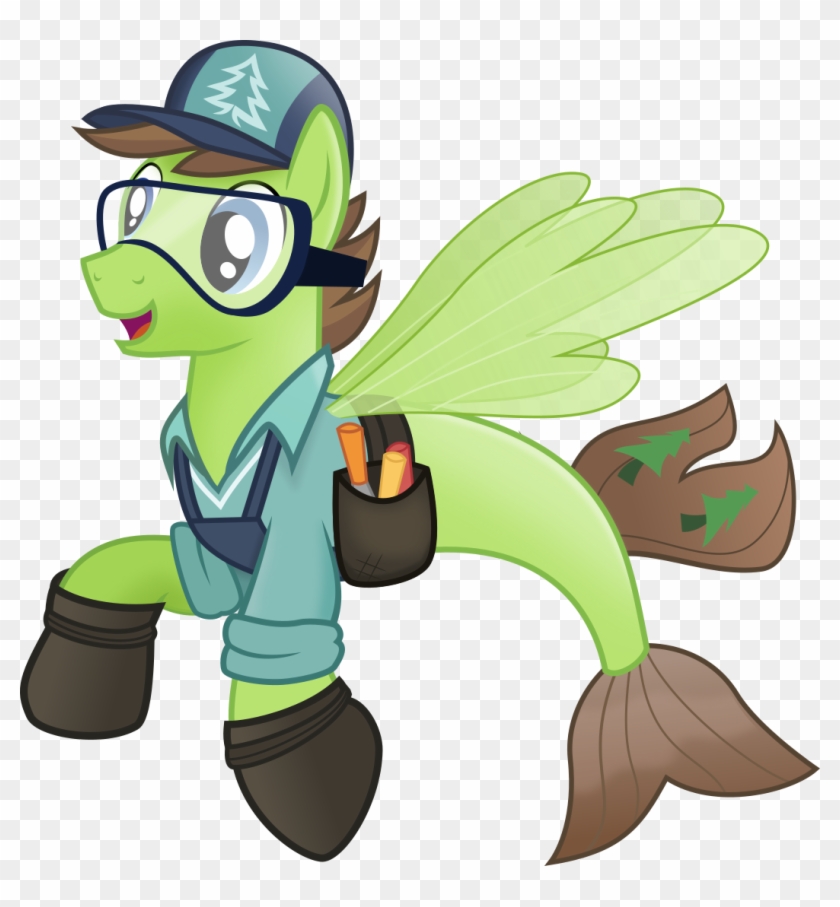 Pacificgreen, Cap, Douglas Spruce, Evergreen, Goggles, - Cartoon #1626662