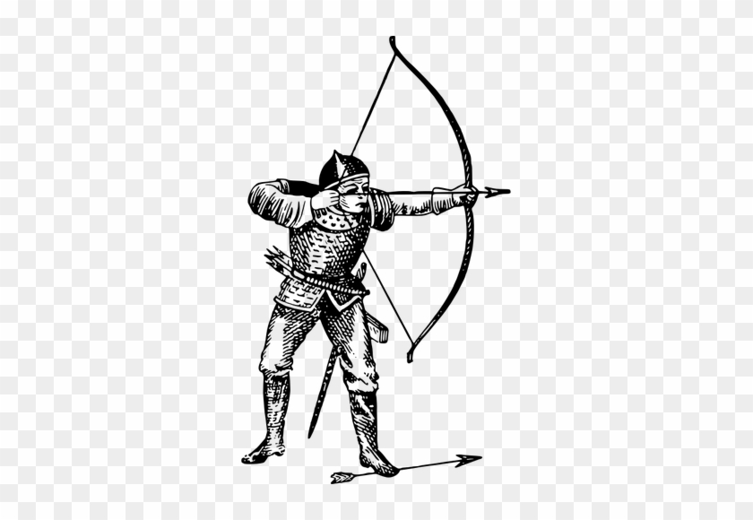 Illustration Clipart Target Archery Clip Art - Archer Clipart #1626684