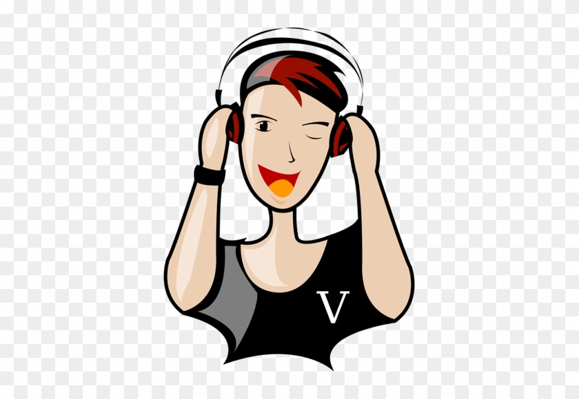 Dj Clipart Lady Dj - Dj Cartoon Png #1627251