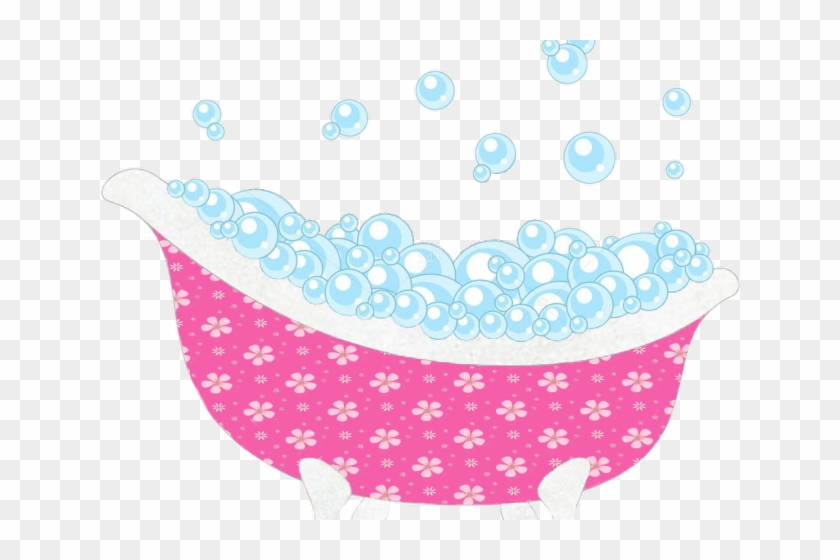 Bathtub Clipart Relaxing Bath - Bubble Bath #1629282