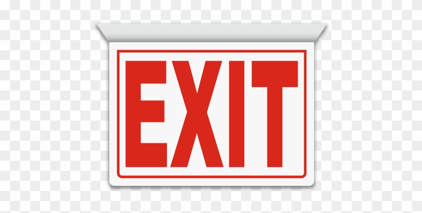 Exit 2-way Sign - Not An Exit #251864