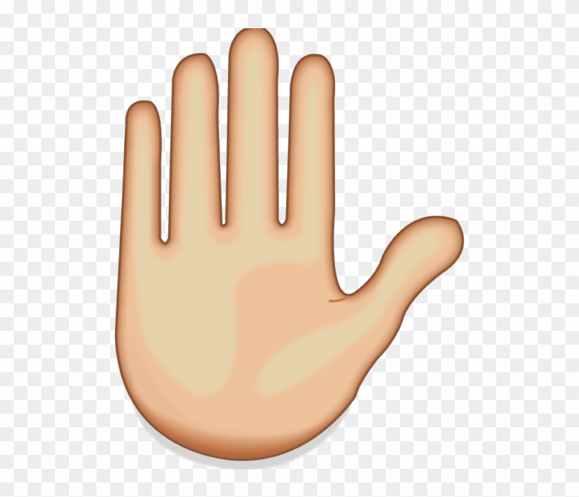 Image Raised Hand Emoji Png Free Transparent PNG Clipart Images 