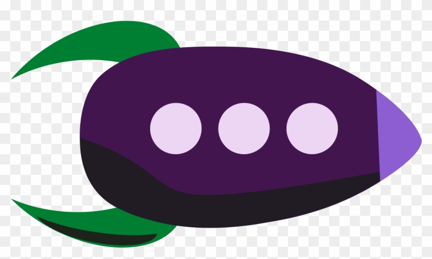 Big Image - Green And Purple Rocket #253616