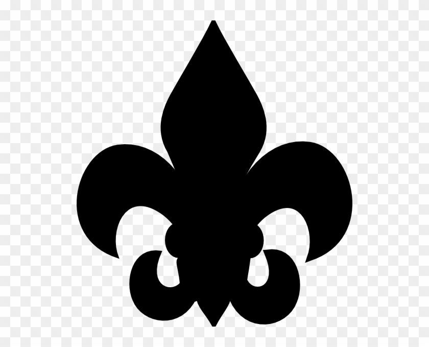 14 Fluer De Lis With Decorative Divider Clip Art Free - Fleur De Lis Clipart #253947