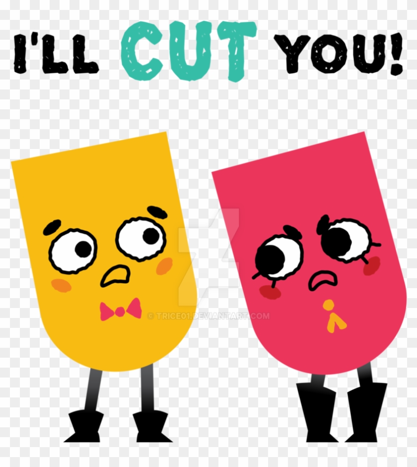 I'll Cut You By Trice01 - Snipperclips #254305