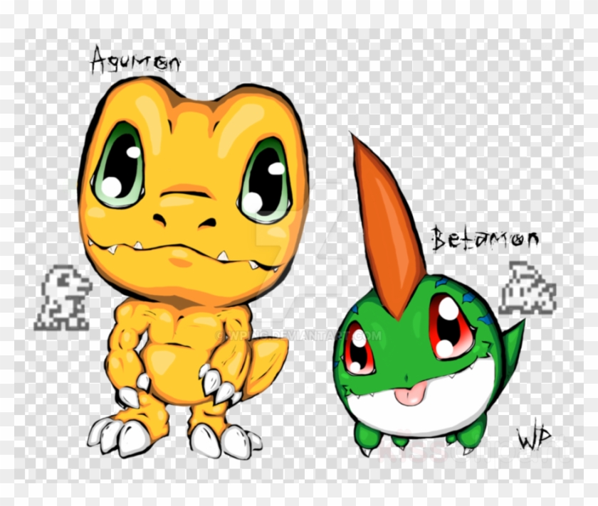 Digimon Clipart Agumon Digimon World Gabumon - Betamon Fabart #1631696