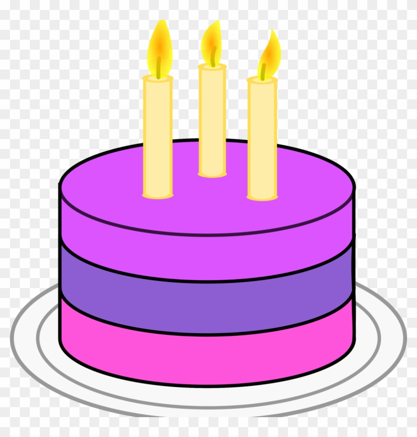 Amazing Birthday Cake Clip Art Transparent Background - Simple Birthday  Cake Png - Free Transparent PNG Clipart Images Download