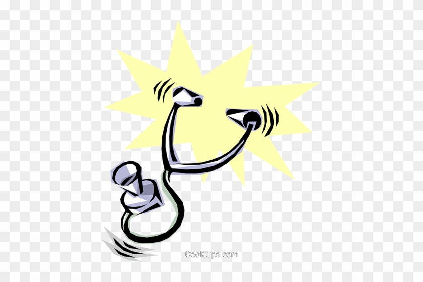 Stethoscope Royalty Free Vector Clip Art Illustration - Illustration #1633135