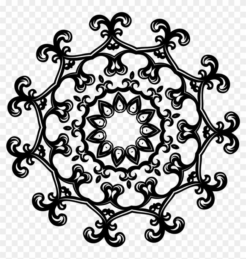 Digi Doily Freebie - Circle #1633345