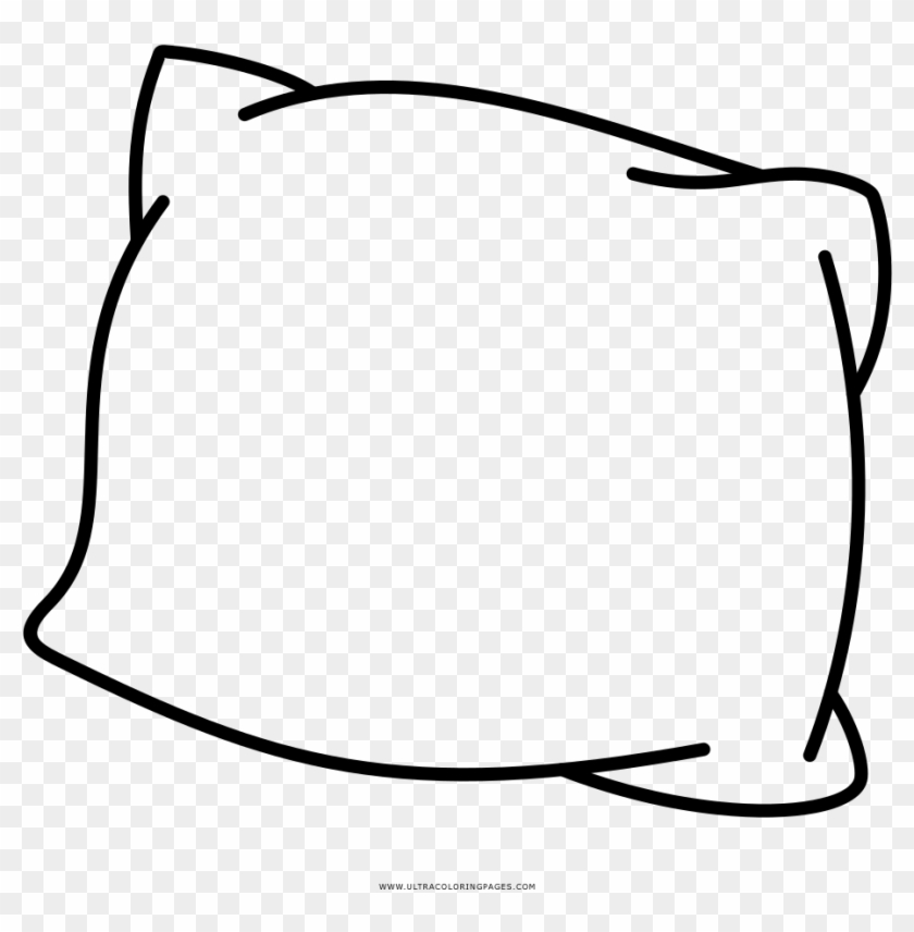 Sweet Looking Pillow Coloring Page Bed Ultra Pages Disegni Da Colorare Di Cuscino Full Size 