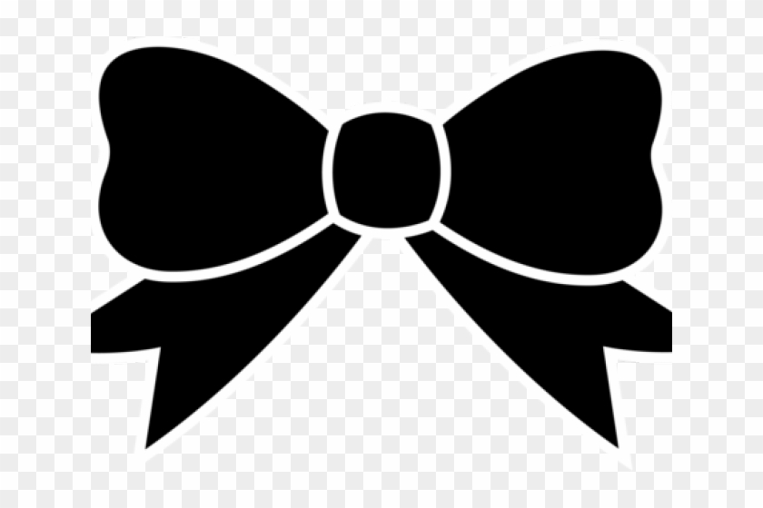 Bowknot Clipart Bow Clipart - Black Bow Clip Art #1633765