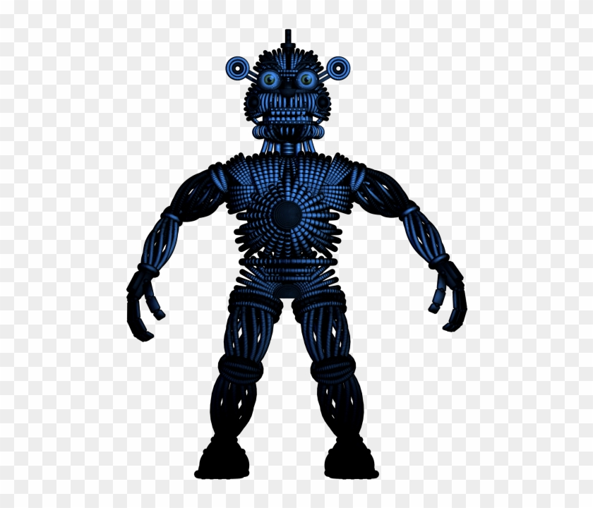 Baby Has The Wire Curve Lower On Her Body And Has Either - Fnaf Sister Location Yenndo #1634428