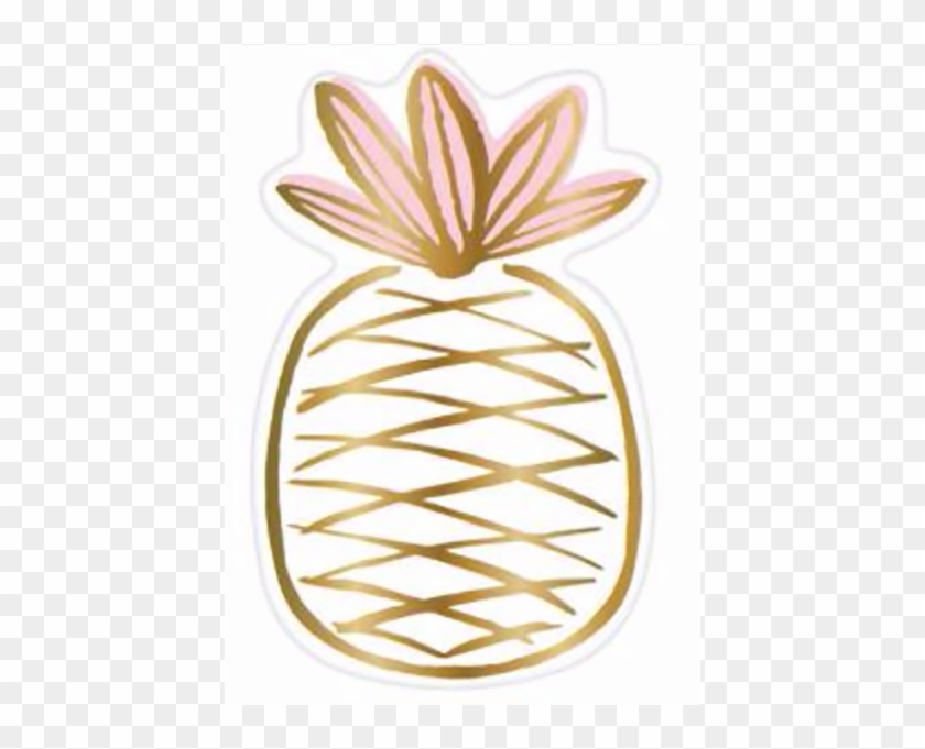 Gold Pineapple Transparent #1634998