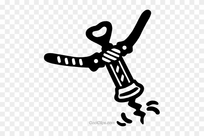 Corkscrew Royalty Free Vector Clip Art Illustration - Illustration #1635235