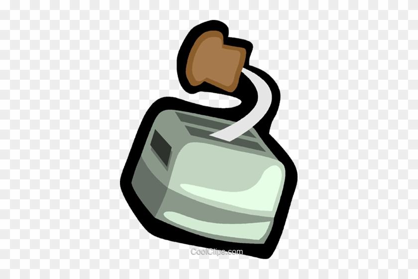 Toaster, Toast Royalty Free Vector Clip Art Illustration - Toaster, Toast Royalty Free Vector Clip Art Illustration #1635290